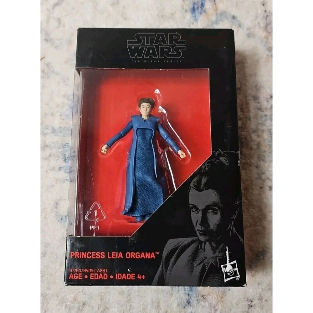Star Wars Black Series Princess Leia Organa Action Figure The Force Awakens 3.75